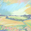 Gordon R Mackie :  Wheatfields near Chatignac